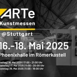 Besuchen Sie uns auf der ARTe Kunstmesse Stuttgart